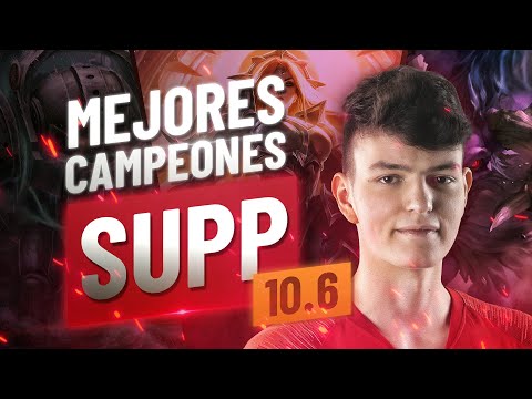 MEJORES CAMPEONES para jugar SUPPORT con Erdote - PARCHE 10.6 - TRUCOS Y CONSEJOS