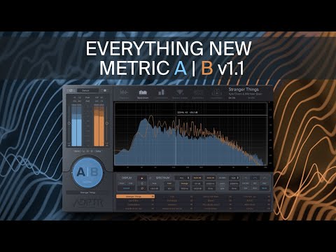 All the new features in Metric AB UPDATE v1.1
