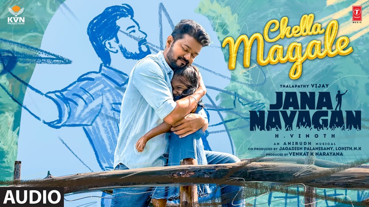 Jana Nayagan: Chella Magale (Audio) | Thalapathy Vijay | Pooja Hegde | H Vinoth | Anirudh | KVN