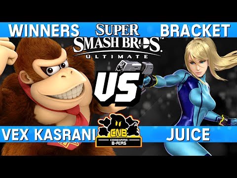 Smash Ultimate Tournament Set - Vex Kasrani (DK) vs Juice (ZSS) - CNB 184