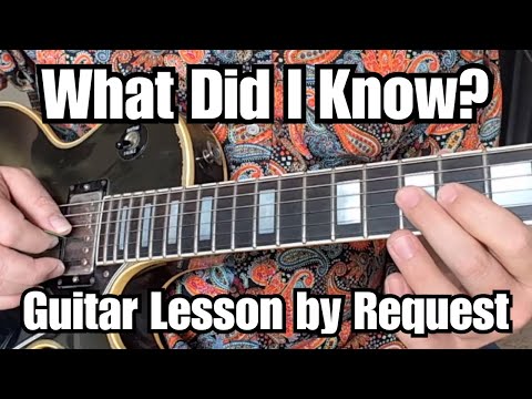 What Did I Know - Tom Fogerty