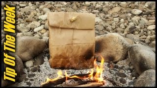 Cooking Bacon & Eggs In A Paper Bag - "Tip Of The Week" E34