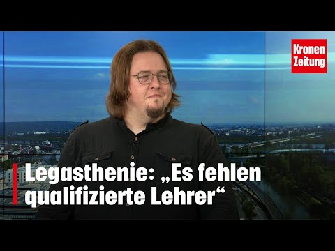 Legasthenie: „Es fehlen qualifizierte Lehrer“ | krone.tv NEWS