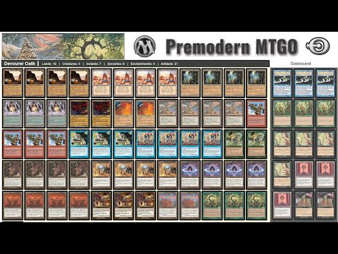 Premodern Test - Devourer Oath vs The Rock