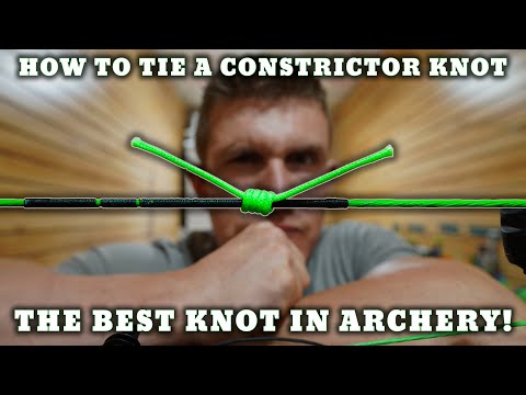 HOW TO TIE THE BEST KNOT IN ARCHERY "The Constrictor Knot" | Bowmar Archery |