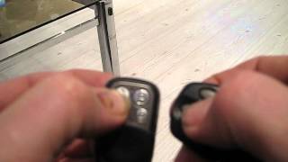 Cloning Universal Gate Garage Remote Control Fob 433.92MHz.avi