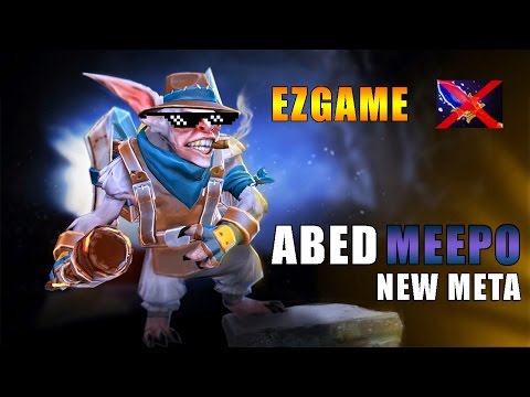 ABED 9k MMR Meepo 1k GPM - DOTA 2 MMR GAMEPLAY