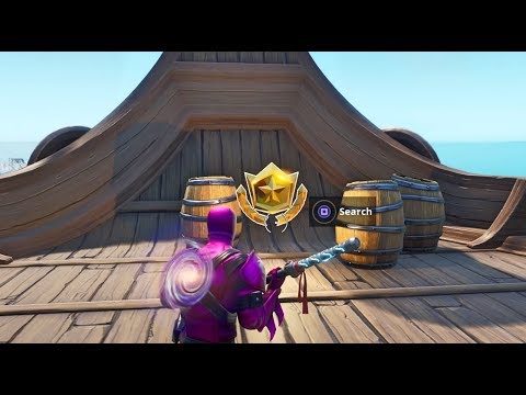 Fortnite Battle Royale - Secret Season 8 Week 9 Battlestar Location (Discovery Challenges)