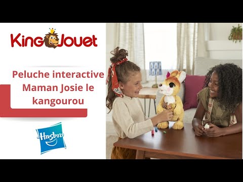 Peluche Interactive Maman Josie Le Kangourou Furreal Friends Hasbro King Jouet Peluches Interactives Hasbro Poupees Peluches