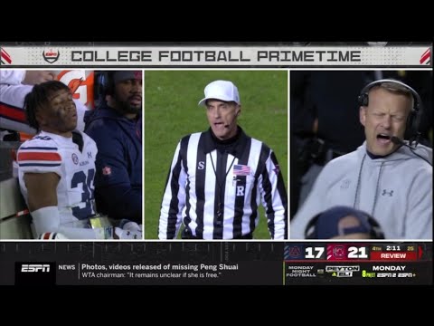 2021 USC vs Auburn - RJ Roderick Fumbled Punt Recovery