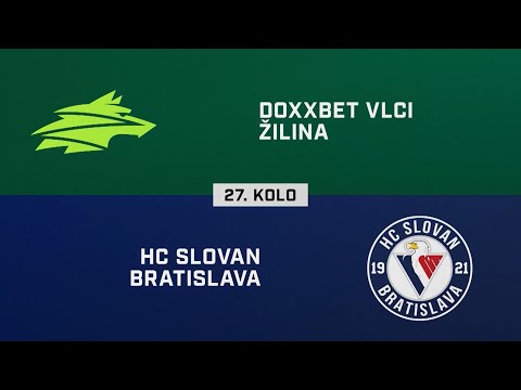 27. kolo: DOXXbet Vlci Žilina – HC Slovan Bratislava 3:2 pp (HIGHLIGHTY)