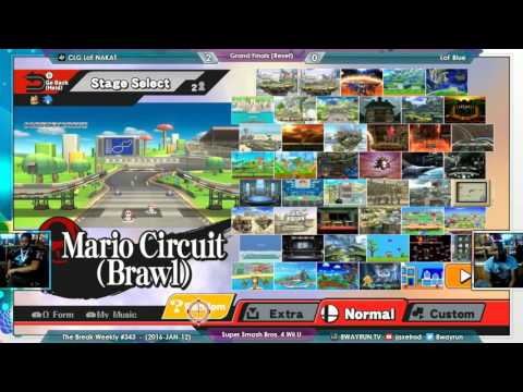 The Break #343   SSB4 G2   CLG LoF NAKAT VS LoF Blue
