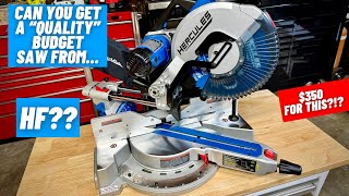 Same Quality—Half Price??? || Hercules Dual Bevel 12 Inch Slider HE74 || Overview and Review
