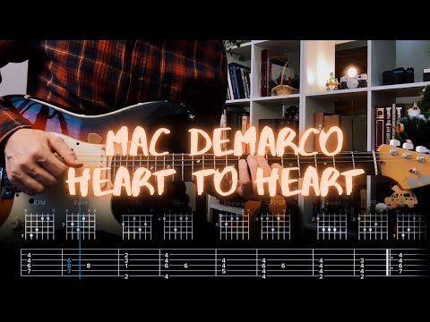Heart To Heart Mac DeMarco Сover / Guitar Tab / Lesson / Tutorial