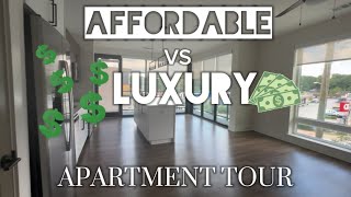 ATLANTA AFFORDABLE VS LUXURY APARTMENT TOUR 🏡🏢😍