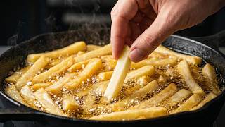 Nur Kartoffeln! Es ist so lecker, dass ich es fast jeden Tag mache!