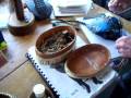 Nancy Today: birchbark quill covered box ASMR Birchbark basketmaking (basket making tutorial)