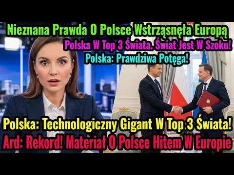 SZOK W EUROPIE PO EMISJI W ARD! POLSKA 3. POTĘGĄ TECHNOLOGICZNĄ. REKORDOWA OGLĄDALNOŚĆ!