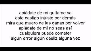 Apiadate de mi victor manuelle con letra