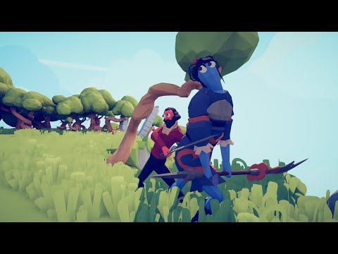 Sword Trio! Squire+Teacher+Valkyrie vs Every Unit 3v1 Totally Accurate Battle Simulator TABS