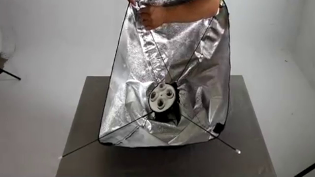 無影罩LED攝影棚燈架設方法