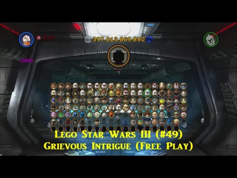 Lego Star Wars III (#49) Grievous Intrigue (Free Play)