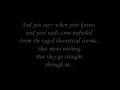 ASHES dIVIDE - Ritual + Lyrics on screen