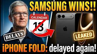 Samsung LEAKED Their New Wide Foldable: Apple is Delayed