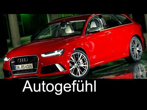 2016 new Audi RS6 Avant Performance Sound Exterior Interior Preview - Autogefühl
