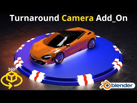 Turnaround Camera || Blender Add-on || Quick Tips || Blender 2.82