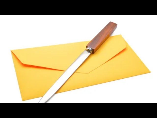 Vídeo relacionado con Westcott Abrecartas con mango de plástico | Abrecartas premium con hoja de acero inoxidable | mango ergonómico de plástico negro | abre cartas de forma fácil y limpia | E-29692 00