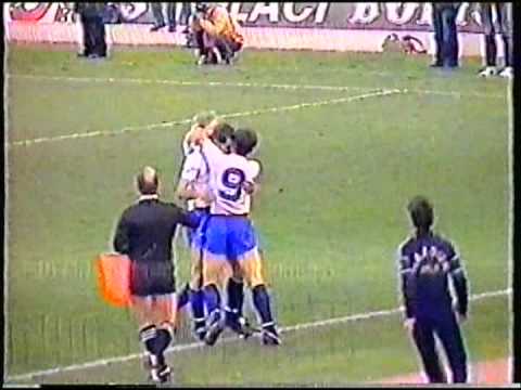 1986 March 5 Hajduk Split Yugoslavia 1 Waregem Belgium 0 UEFA Cup