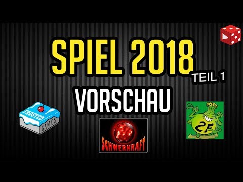 Spiel 2018 in Essen * Preview Part 1 * Gravity, 2F-Spiele, Frosted Games