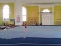 Спортивная гимнастика. Вольные упражнения. 