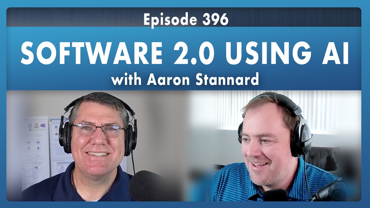 Aaron Stannard: Software 2.0 using AI - Episode 396
