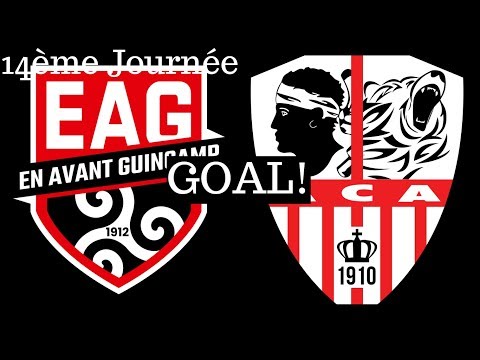 Guingamp - AC Ajaccio [1-1] (Goal 90+3') by Nolan Roux