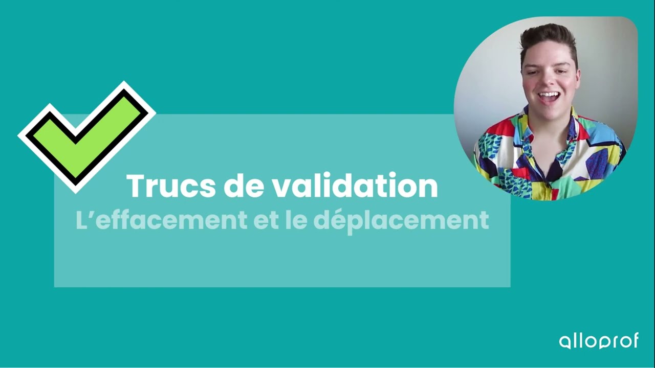 Trucs de validation