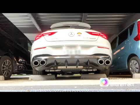 【EXHAUST SOUND】2020 Mercedes CLA45S $MATIC+ Shooting Brake Sports + mood