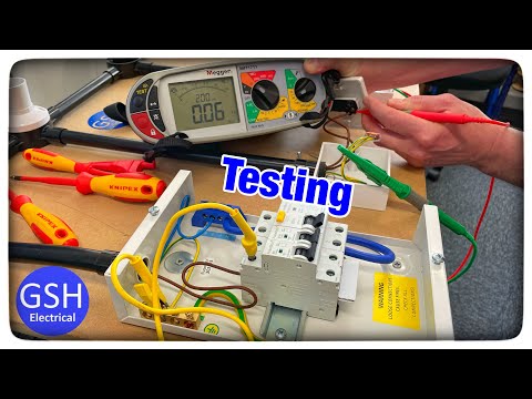 Conduit 1 Way Lighting Circuit Testing - Continuity of the CPC, Polarity and Insulation Resistance