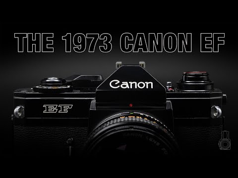 The Canon EF - the only Canon FD body to sport a Copal Square shutter