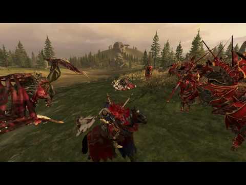 Grail Knights Vs. Blood Knights (Total War: Warhammer)