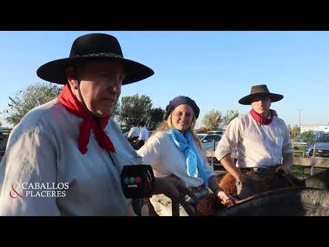 PRUEBA DE CABALLOS CRIOLLOS EN LA CABAÑA ALJOSOAY DE LA FLIA EDGAR CORNAGLIA EN TORO PUJIO