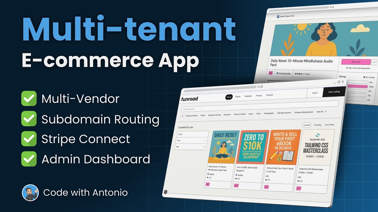 Build and Deploy a Multi Vendor E Commerce With Nextjs, React & Stripe Connect (Part 2/2)