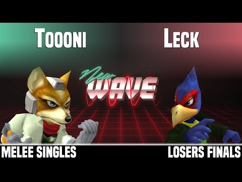 New Wave - Toooni (Fox) vs Leck (Falco) - MELEE SINGLES - LOSERS FINALS
