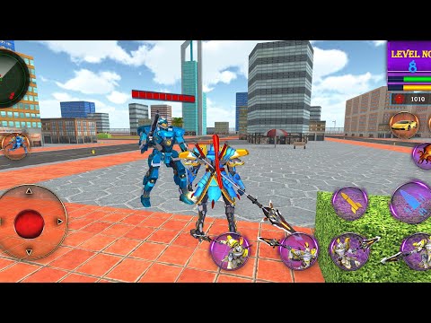 Royal Lion Robot Games - Dragon Robot Transform War - Android Gameplay