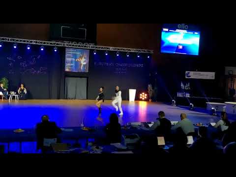 Vice European Champions Rock'n'Roll Main Class Freestyle 2022 Noëmi Kuran und Nicolas Kuran - Acro