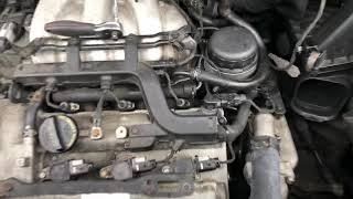 Hyundai Veracruz 3.8L Engine camshaft & crankshaft position sensor location