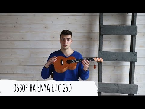 Обзор укулеле Enya EUC-25D