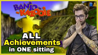 I Tried Getting ALL Banjo-Kazooie Retro Achievements in One Sitting... It Was Harder Than I Thought