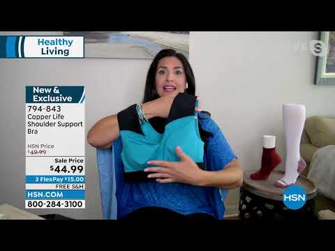 Copper Life Shoulder Support Bra